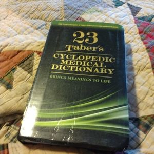 Taber’s Cyclopedia Medical Dictionary 23rd Edition